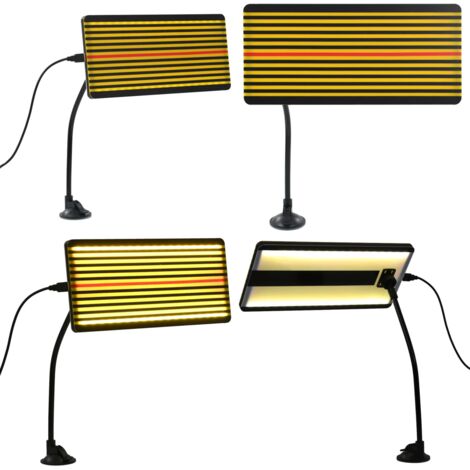 Linea Bordo a LED per Riparazione di Ammaccature senza Vernice - Linea LED per ammaccature - Striscia LED per auto