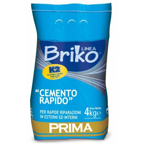 Linea Briko Cemento Rapido Da 4 Kg - 4 Pz