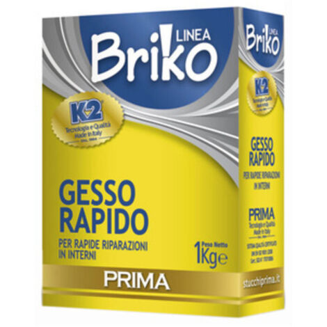 LINEA BRIKO GESSO RAPIDO DA  1 KG- 12,0 pz