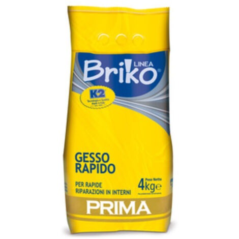 LINEA BRIKO GESSO RAPIDO DA  4 KG  4 PZ
