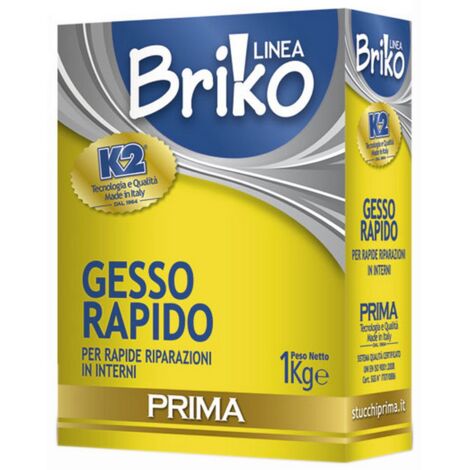 LINEA BRIKO GESSO RAPIDO DA KG. 1. Prezzo per 1 pezzo.