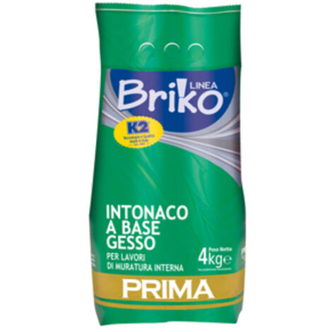 LINEA BRIKO INTONACO P/INTERNO DA  4 KG  4 PZ