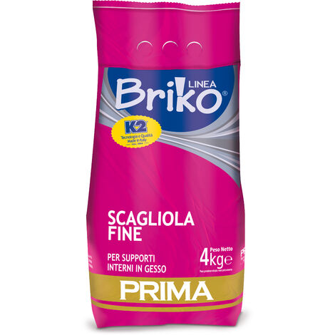 LINEA BRIKO SCAGLIOLA FINE DA KG. 4. Prezzo per 1 pezzo.