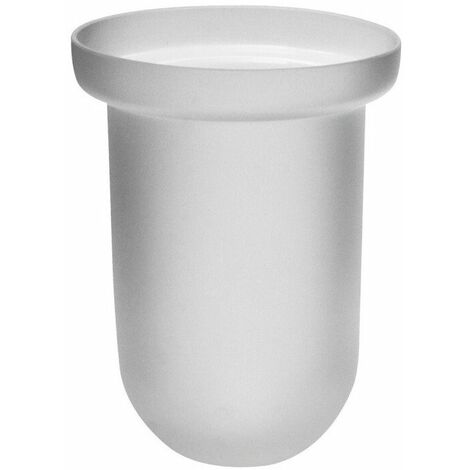 LINEA brush glass Cristallo satinato