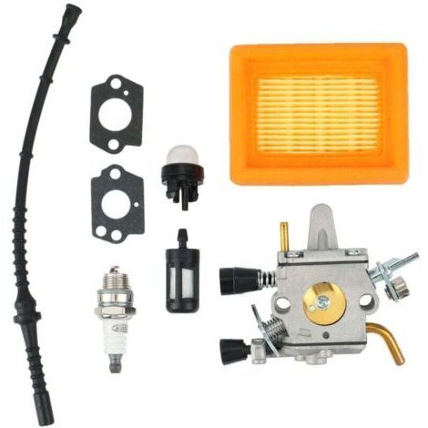 Línea de filtro de aire para carburador para tractor cortacéspedes FS400, FS450, FS480, SP400
