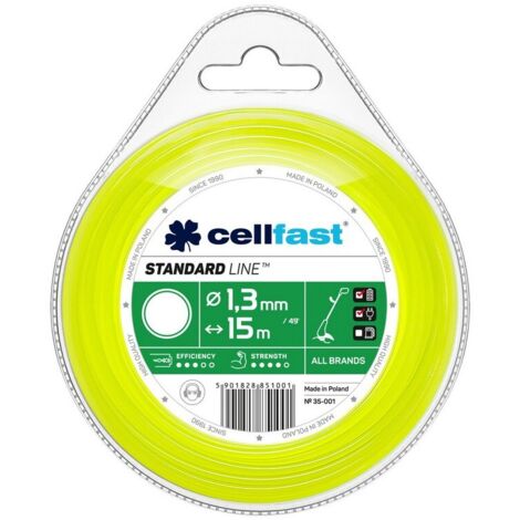 Linea di distribuzione per decespugliatore standard - tondo ø1,3 mm 15 m