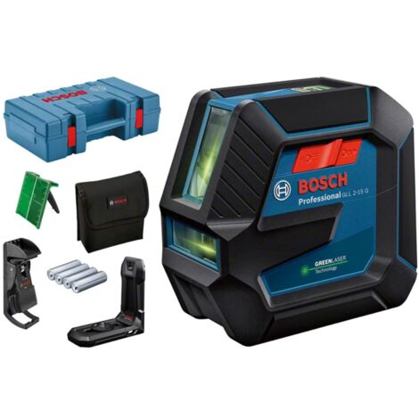 Linea laser GLL 2-15 G Green Incl. Accessori e valigie