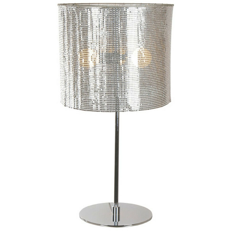 Linea Verdace Cosmo 3 Light Cylindrical Table Lamp Chrome