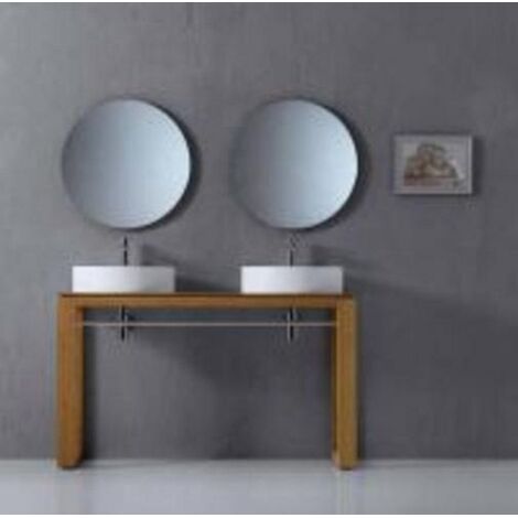 Lineabeta - Boden-Badezimmerschrank Canavera 130 cm aus Bambus