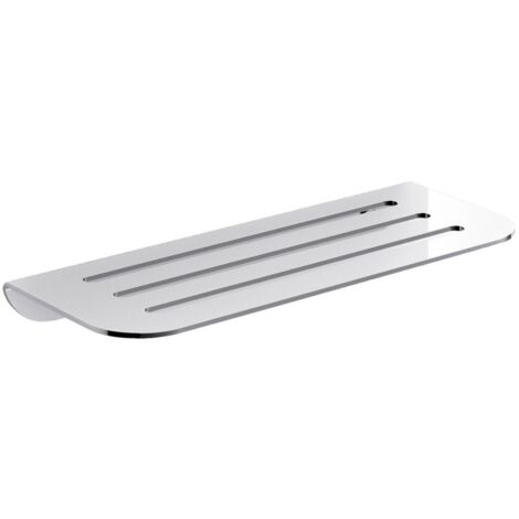 Lineabeta - Roersa étagère de douche en acier poli L.30 H.3 cm