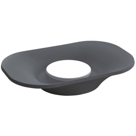 Bosign Seifenspender Aus Silikon – Rutschfeste Seifenschale In Grau, 13,5 X 10,5 Cm