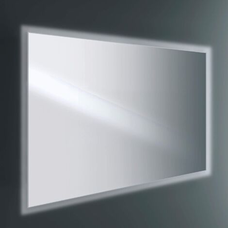 Lineabeta - Specchio LED Zenith 100x80cm senza telaio con