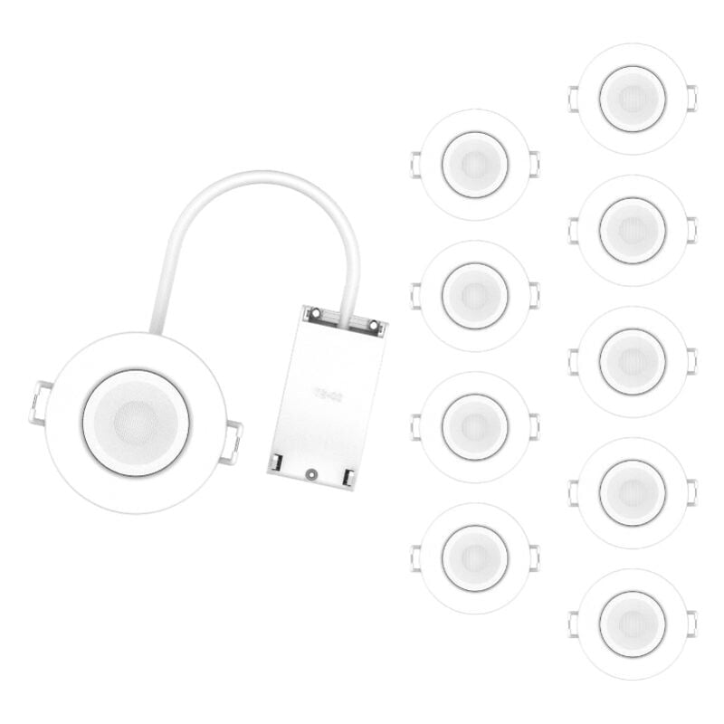 Silumen - Spot Encastrable 6W Dimmable cct IP65 blanc - 3000K/4000K/6500K