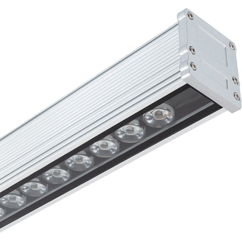Linéaire Wallwasher led 36W IP65 100cm 6000K Blanc froid