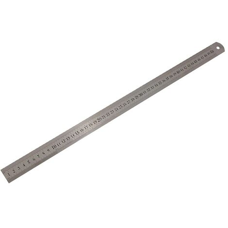 Lineal aus Stahl 50 cm