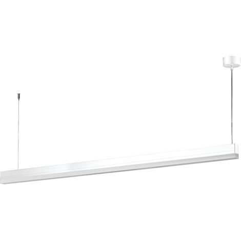 LINEAR Suspension 1450mm blanc LED intég. 33W 4000K 2600lm ARIC 50607