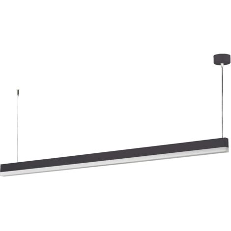 LINEAR Suspension 1450mm noir LED intég. 33W 4000K 2600lm ARIC 50609