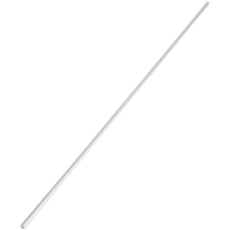 Lineare Führungsstange aus gehärtetem Stahl (6 mm), 500 mm gerade zylindrische Schiene für präzise Führung