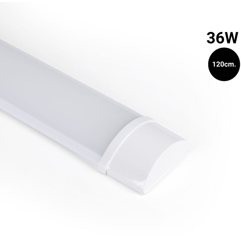 Barcelona Led – Luminaire LED linéaire 120 cm – 36W blanc neutre – 3850 lumens – IP20 pour bureaux et espaces commerciaux – Installation facile Barcelona Led – Luminaire LED linéaire 120 cm – 36W blanc neutre – 3850 lumens – IP20 pour bureaux et espaces commerciaux – Installation facile