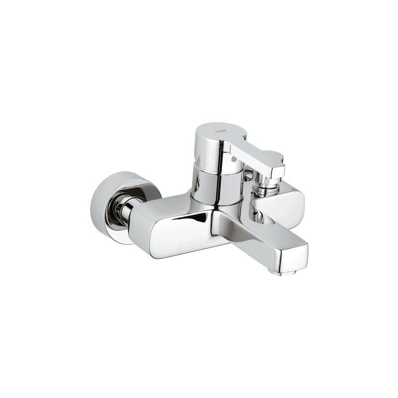 

Batería lineal para baño de una mano, montada en la pared, color: súper acero - 33849DC1 - Grohe