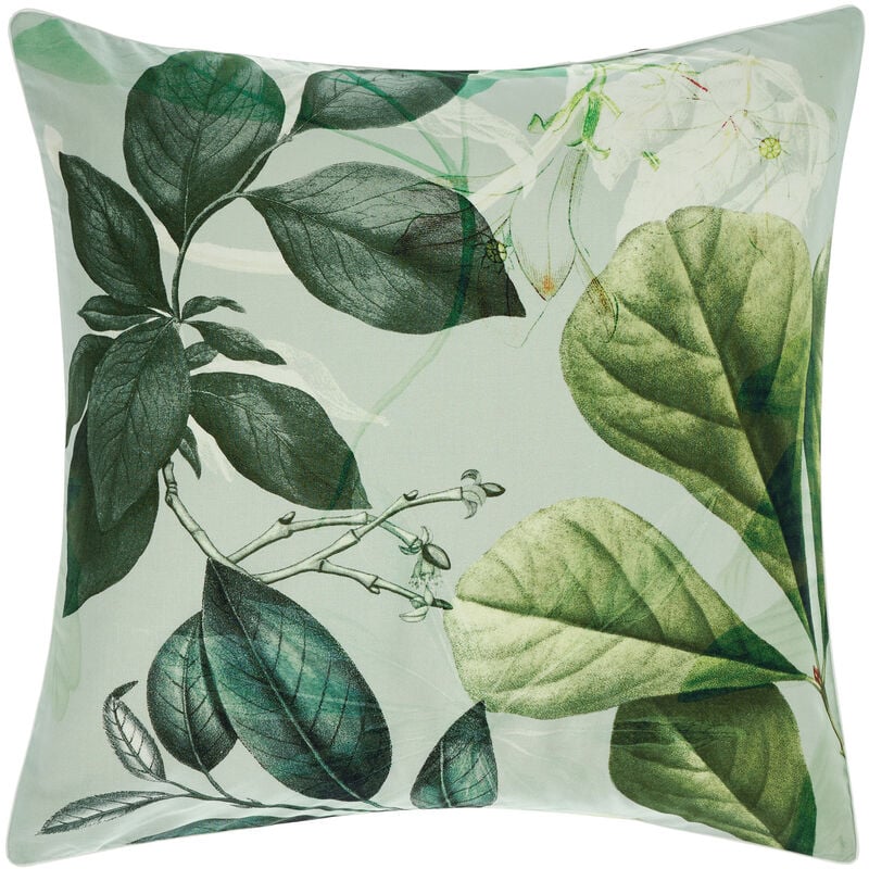 Glasshouse Botanical Pillow Sham 65x65cm Mint - Mint - Linen House