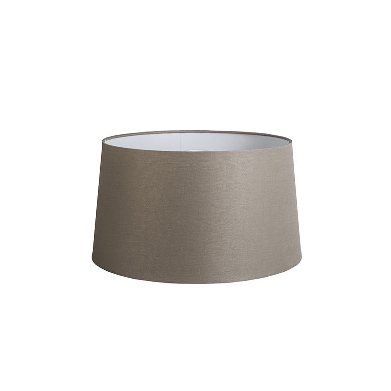 Linen Lampshade Taupe 45 cm