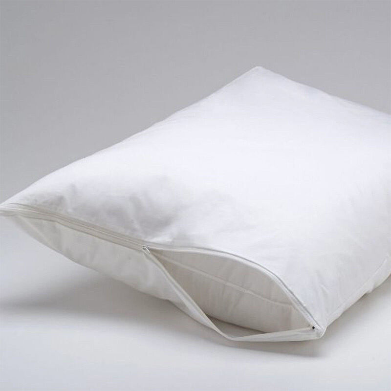Value Range Anti Allergy Polypropylene Corovin Zipped Pillow Protector - Linens Limited