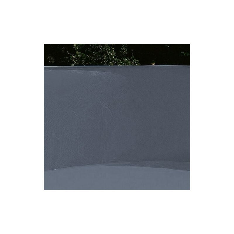 Liner gris pour piscine métal intérieur Ø 4,60 x 1,32 m - Gris