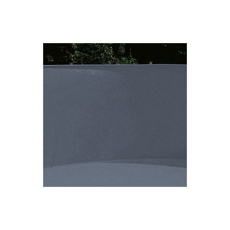 Liner gris pour piscine métal intérieur ø 5,50 x 1,32 m