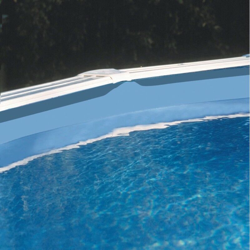 Liner bleu é recouvrement pour les piscines é huit formes 500x340 H120 cm