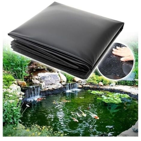 Liner de bassin pour bassin poissons, piscine, membrane renforce 3 m x 2 m 20S(0.20mm),membrane de piscine