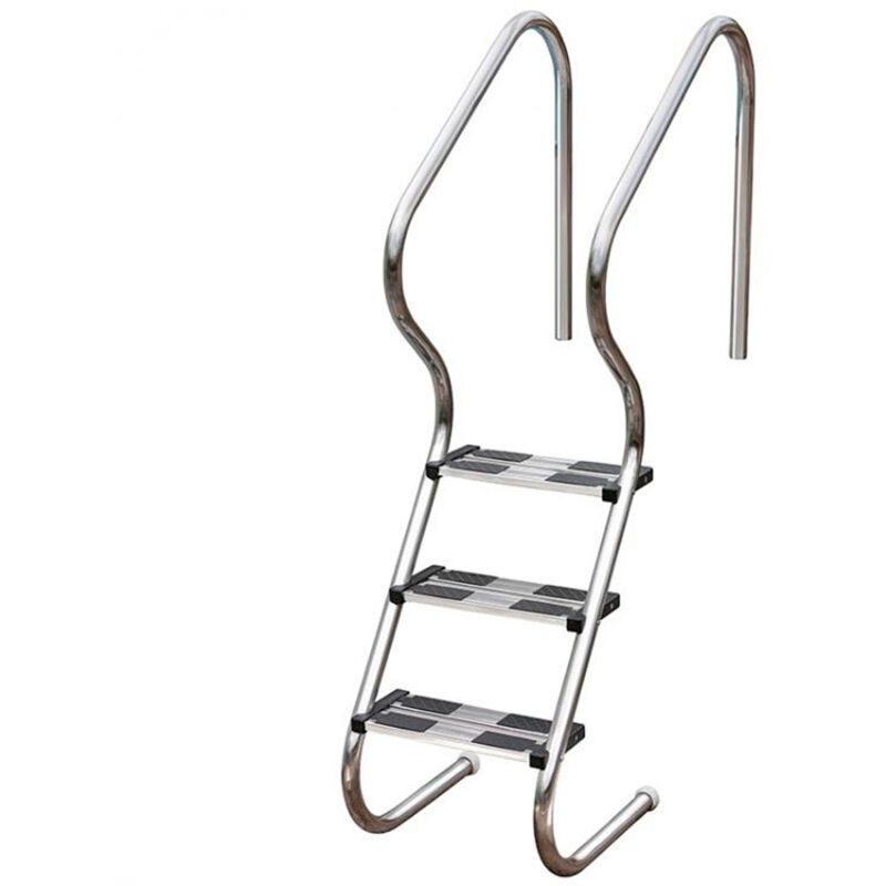 Escalera De Acero De Fácil Acceso Para Piscina Enterrada Eie30
