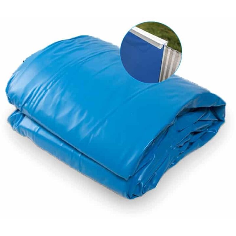 Liner Gre Color Azul Para Piscinas Ovaladas 915X470X132
