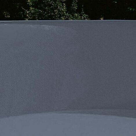 Liner gris pour piscine métal intérieur Ø 4,60 x 1,32 m - Gris