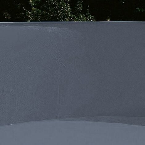 Liner gris pour piscine métal intérieur Ø 5,50 x 1,32 m - Gris