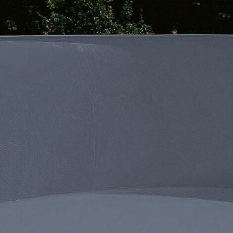Liner gris pour piscine métal intérieur Diamètre 3,60 x 1,32 m