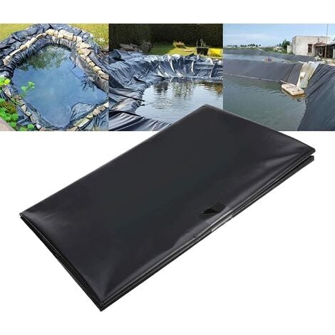 AUGIENB Liner para Pond Stream Garden Landscaping HDPE 1.5x3.5m Agito