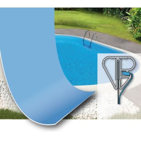 Liner piscina ovale 630x360 h150 compatibile Zodiac Sabbia 0,8 mm
