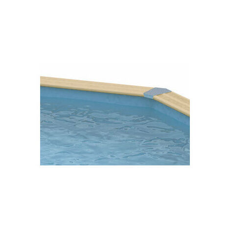 Liner piscine hors-sol 355x505xH120cm 60/100ème bleu – Excellente durabilité – Compatible avec piscines Ubbink