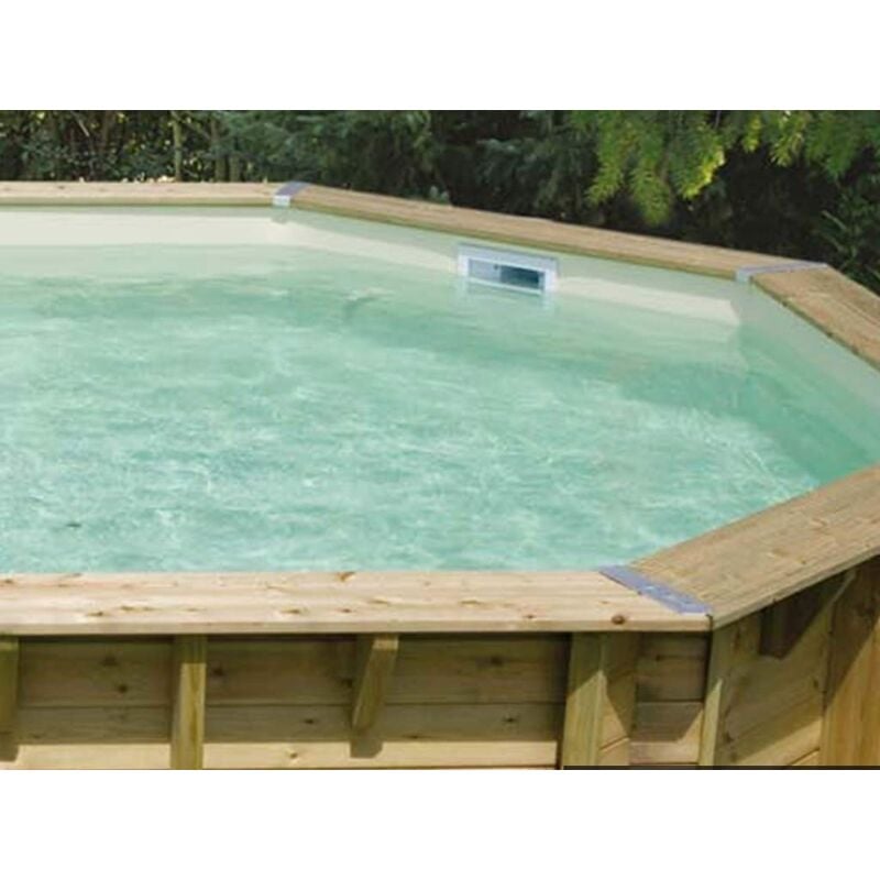 Liner piscine hors-sol Ubbink 355x505xH130cm 60/100ème coloris beige
