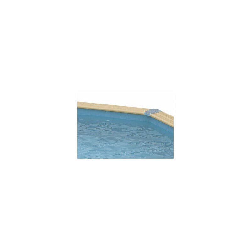 Liner sable ou bleu pour piscine ronde Ubbink Couleur liner: Bleu - Dimensions piscine: 3,60 x 1,20 m