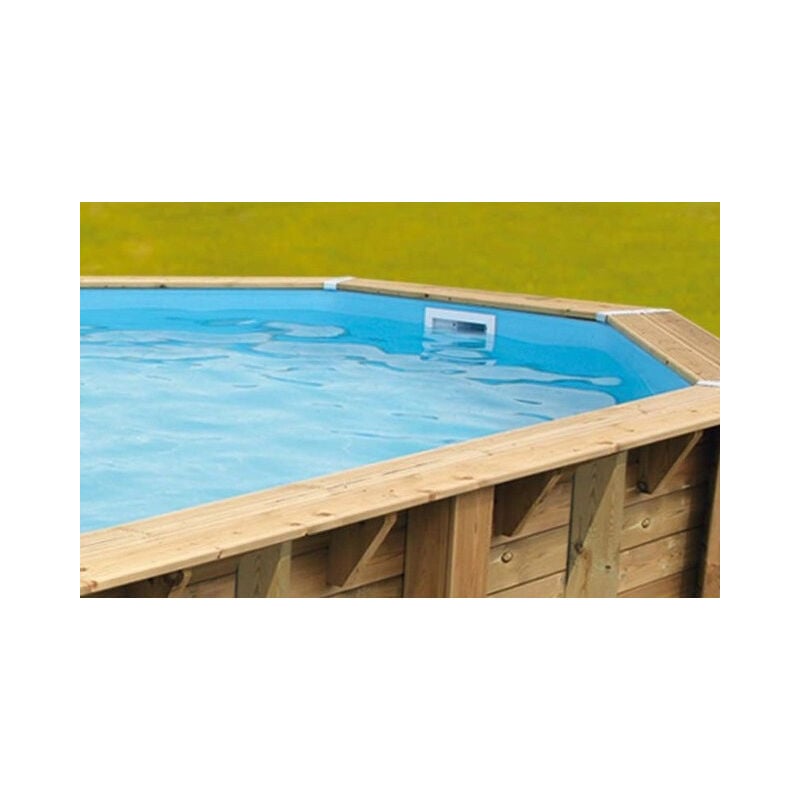 Ubbink - Liner bleu pour piscine en bois ø 580 x h 130 cm