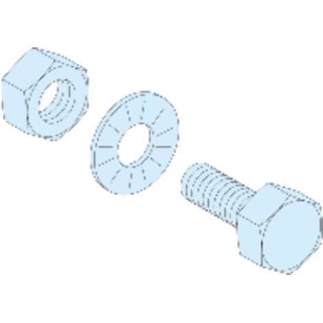 Linergy BS - Lot de 20 boulons - M6 x 20 pour barre de 5 mm - LVS04194