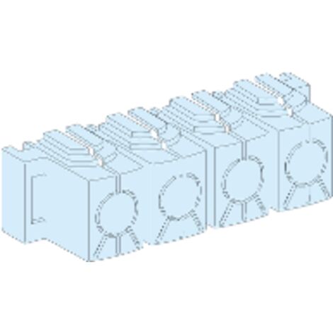 Linergy BW - 8 capots isolants IPxxB pour JdB (Powerclip) - LVS04150