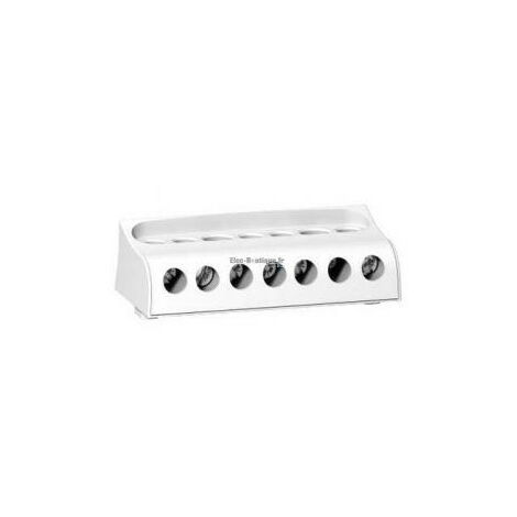 Linergy DS, barrette de neutre 100 A 7 trous pour répartiteur tétra 100 A (LGYN1007)