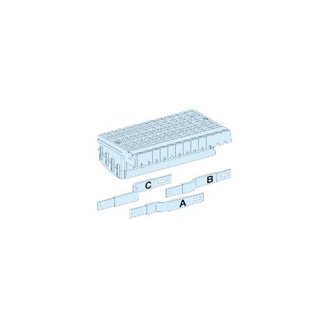 Linergy FC - Répartiteur Compact NSX/INS/INV100-250 fixe maneton 3P - JdB LGY - LVS04403