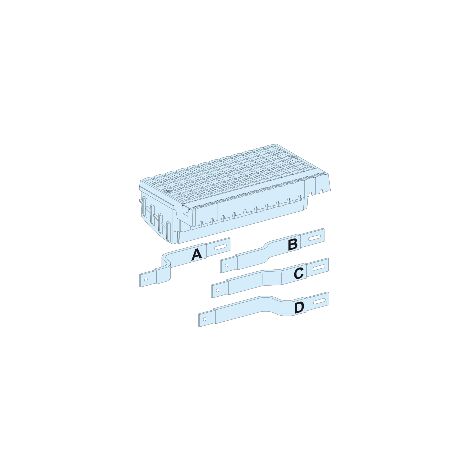 Linergy FC - Répartiteur Compact NSX/INS/INV100-250 fixe maneton 4P - JdB LGY - LVS04404