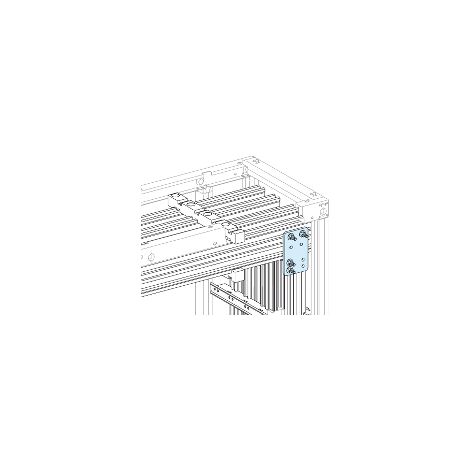 Linergy LGYE - Liaison longue JdB Vert./JdB Horiz. 2000-2500A - avec visserie - LVS04605