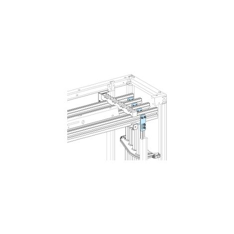 Linergy LGYE - Liaison plate entre JdB Vert/Horiz = 1600A - avec visserie - LVS04602