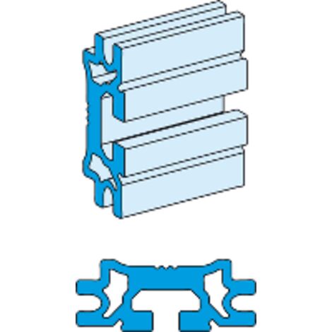 Linergy LGYE - Profil JdB horizontal - 1250A - L=2000mm - LVS04563